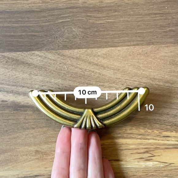 Vintage Art Deco Drawer Pulls / Handles (Amerock) - Picture 5 of 7